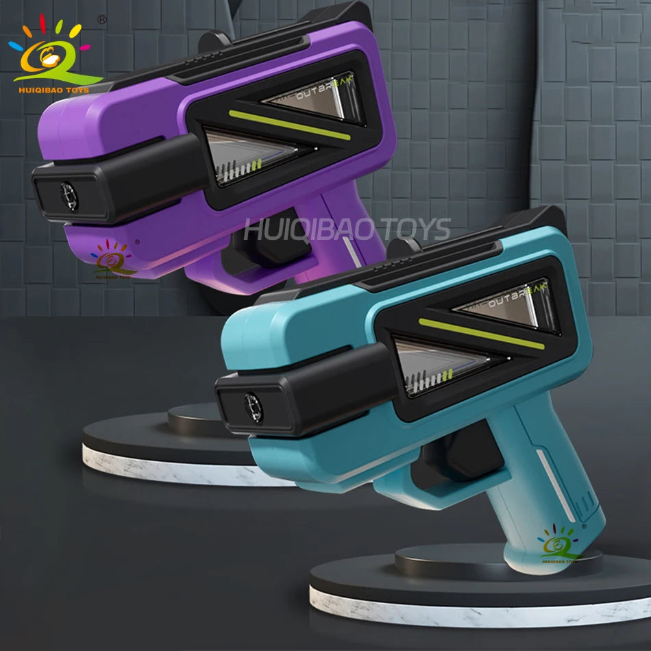 2025 Technology Transparent Water Gun Pistol Shooting Toy Automatic Summer Outdoor Play Water Sports Beach Toys For Adults Gift