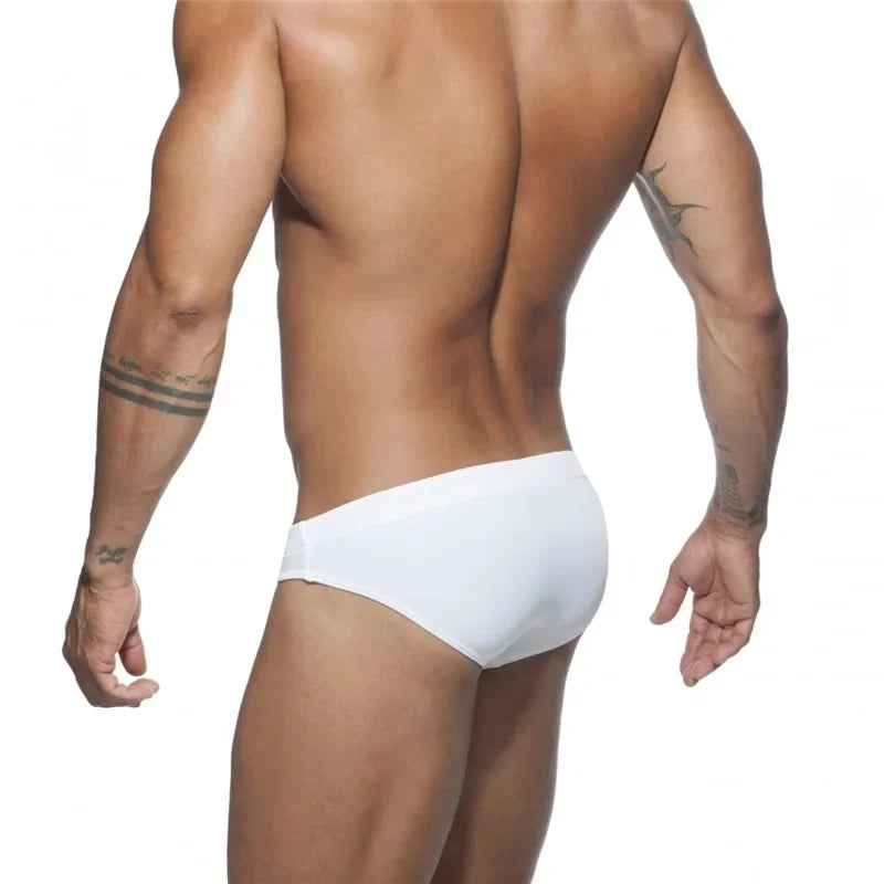 Solid Push up Men Neon Swim Bikni Brief Trunks Unerwear Sexy Swimwear Beach Surf Shorts Swimsuit Bathing Suit Sunga Panties