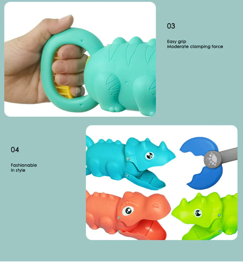 Summer Beach Toys for Children Sand Toys Kids Outdoor Plastic Sand Grabber Toy Claw Scoops for Sand Play Winter Snow Fight Games