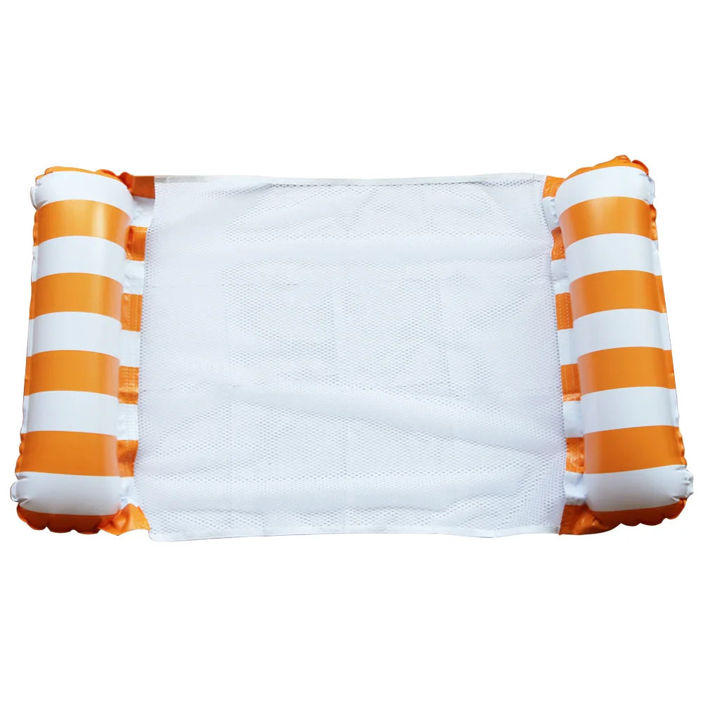 2023 New Water Hammock Recliner Inflatable Floating Swimming Mattress Sea Swimming Ring Pool Party Toy Lounge Bed For Swimming