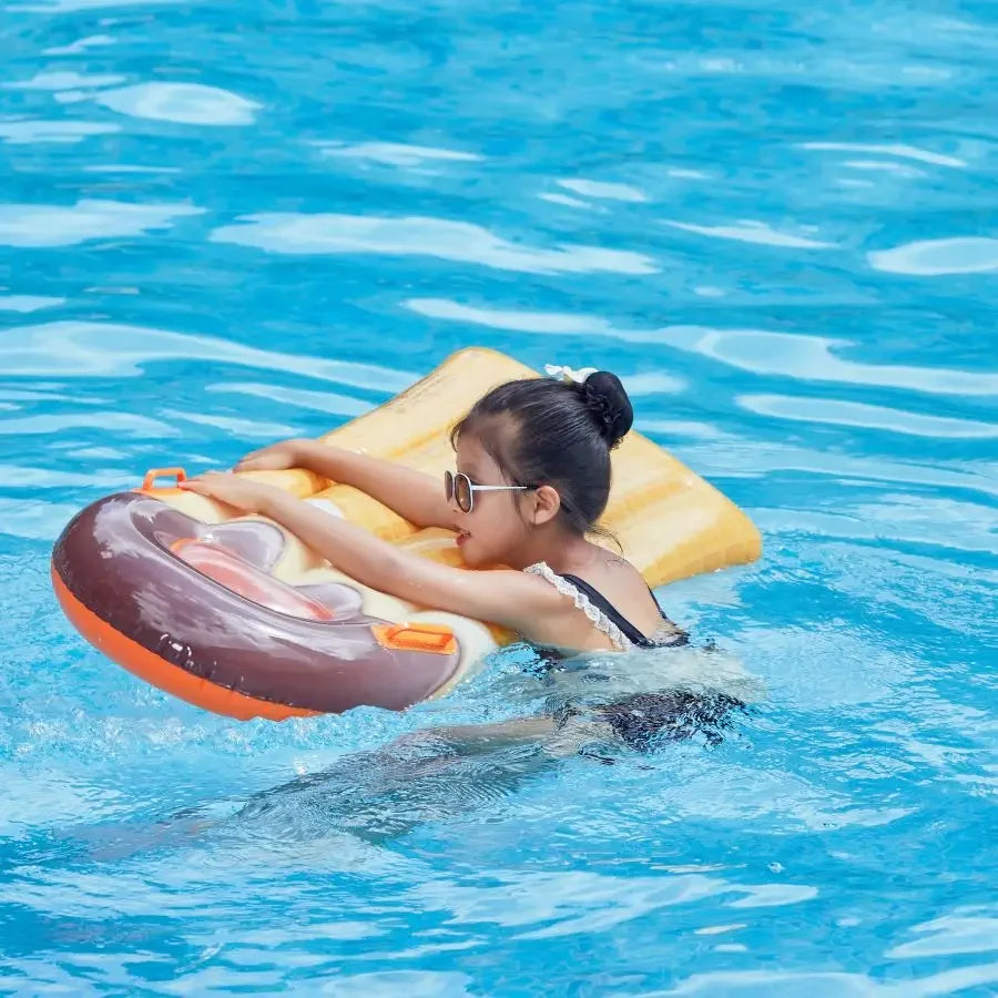 Rooxin Water Hammock Children Swim Ring Tube Water Inflatable Float For Kids Swimming Circle Pool Bathtub Water Play Swim Tube
